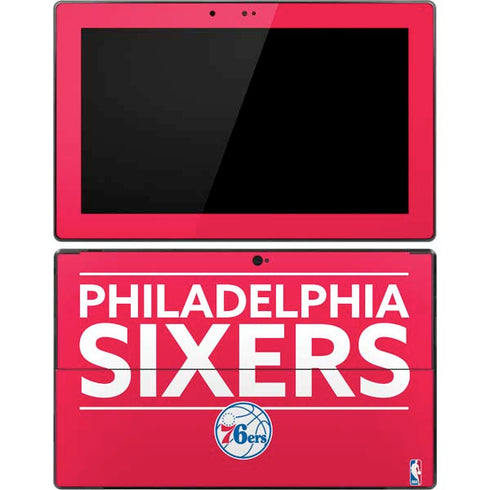 NBA Philadelphia 76ers Standard - Red Surface Pro Tablet Skin